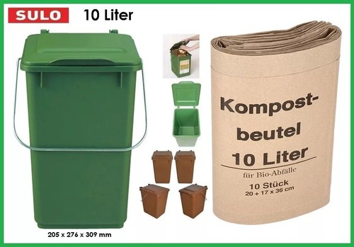 Bio abfalleimer mülleimer - abfalleimer, /