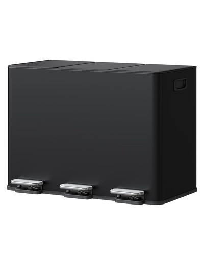 15l mülleimer edelstahl - 3*15l,