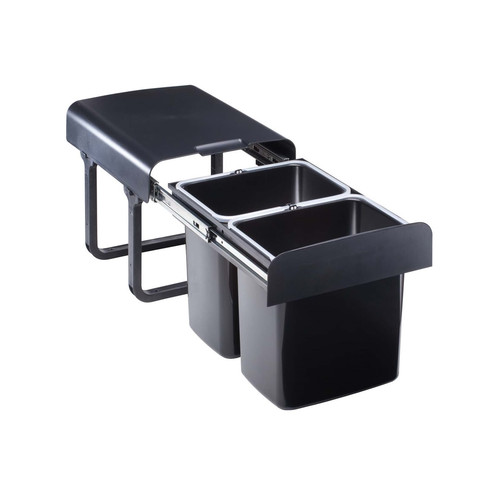 Abfallsammler schwarz 16 - abfallsammler, 2x
