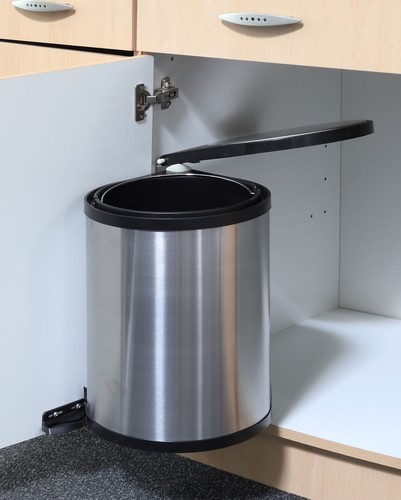 Edelstahl einbau mülleimer - einbau,