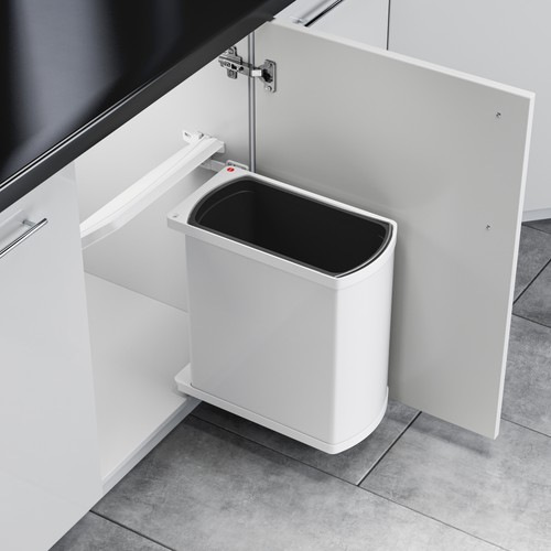 Abfallsammler uno 18l - uno, weiß